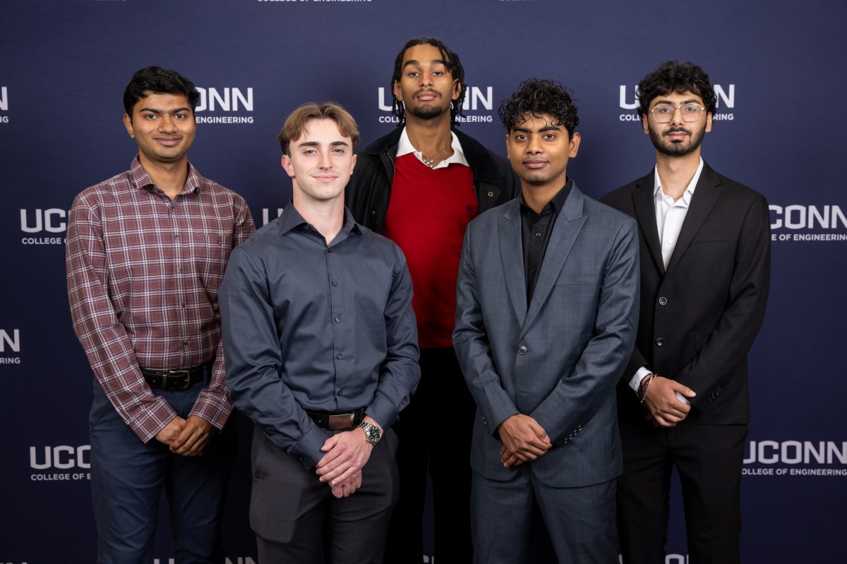Team 35, first-place winners at the 2026 Computer Science and Engineering Senior Design Day