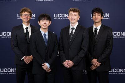 Team 56, third-place winners at the 2026 Computer Science and Engineering Senior Design Day